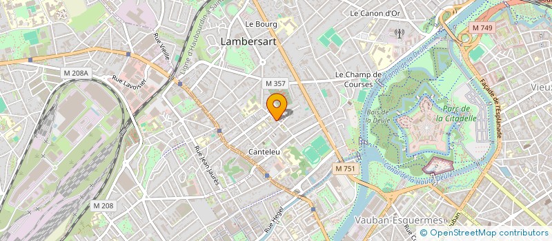 localisation de l'entreprise MONSIEUR THEO LE FRANC à LAMBERSART