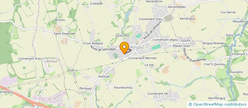 localisation de l'entreprise MONSIEUR THEO LE GUILCHER  ROSPEZ