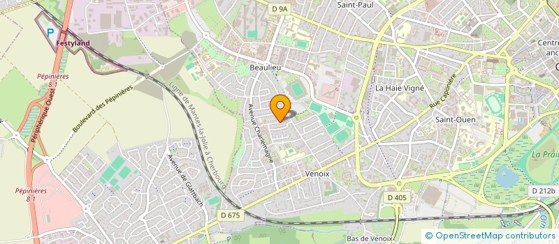 localisation de l'entreprise MONSIEUR THEO LE VIGOUREUX à CAEN