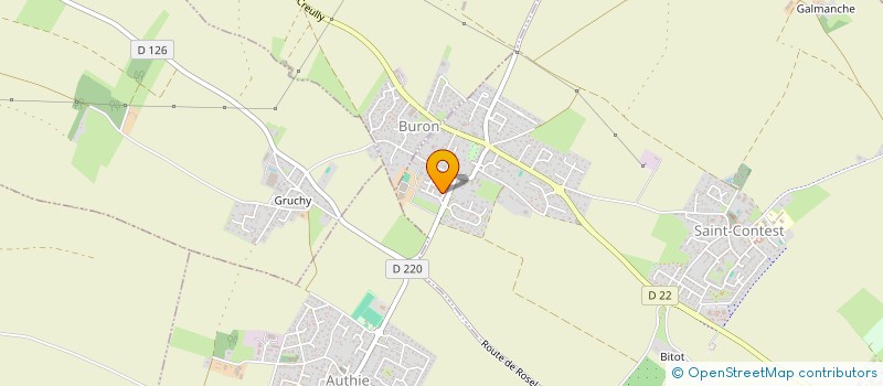 localisation de l'entreprise MONSIEUR THEO LEBOSQUAIN  SAINT-CONTEST