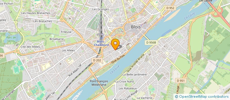 localisation de l'entreprise MONSIEUR THEO LEBOURGEOIS  BLOIS