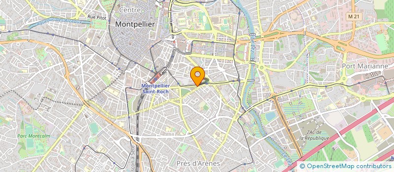 localisation de l'entreprise MONSIEUR THEO LECOQ à MONTPELLIER