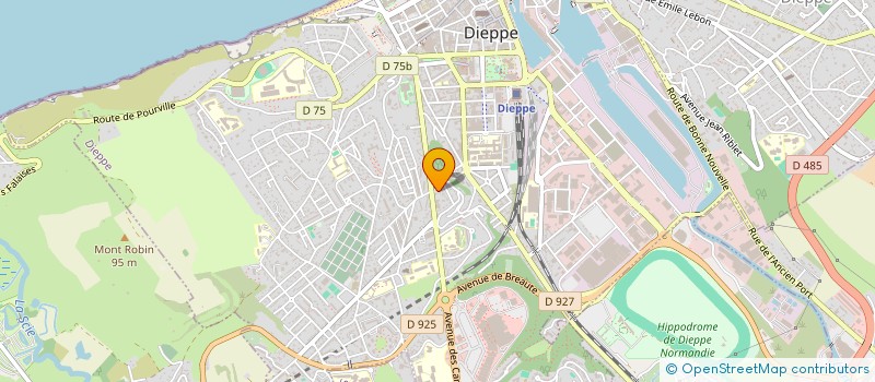 localisation de l'entreprise MONSIEUR THEO LEDRU à DIEPPE