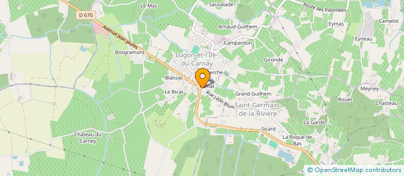 localisation de l'entreprise MONSIEUR THEO LELASSEUX  LUGON-ET-L'ILE-DU-CARNAY