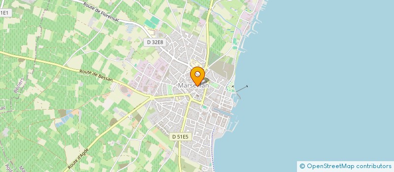 localisation de l'entreprise MONSIEUR THEO LEMATTRE à MARSEILLAN
