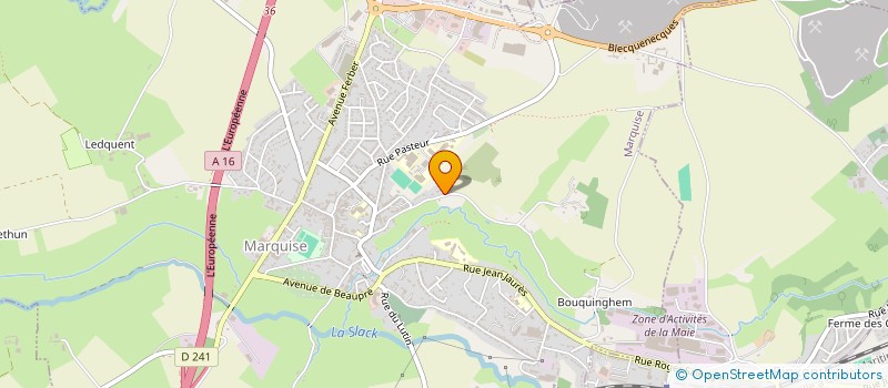 localisation de l'entreprise MONSIEUR THEO LEMATTRE  MARQUISE