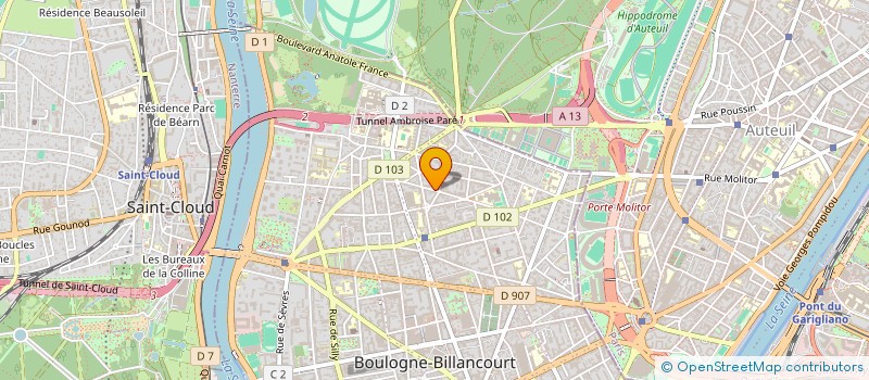 localisation de l'entreprise MONSIEUR THEO LEMOUZY à BOULOGNE-BILLANCOURT
