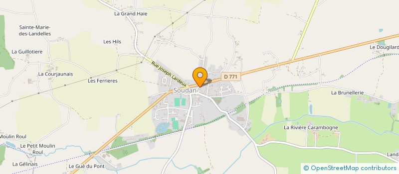 localisation de l'entreprise MONSIEUR THEO LENGRONNE à SOUDAN