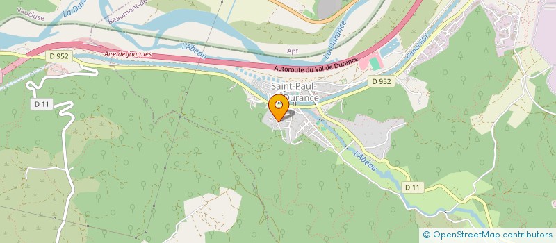 localisation de l'entreprise MONSIEUR THEO LEPORATTI  SAINT-PAUL-LES-DURANCE