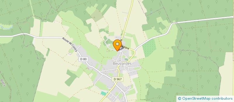 localisation de l'entreprise MONSIEUR THEO LEROY  BEUVARDES