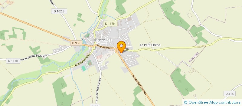 localisation de l'entreprise MONSIEUR THEO LETELLIER à BREZOLLES