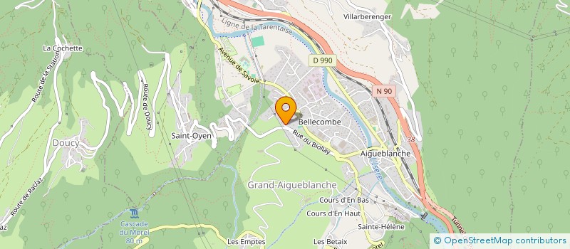 localisation de l'entreprise MONSIEUR THEO LEVASSEUR  GRAND-AIGUEBLANCHE