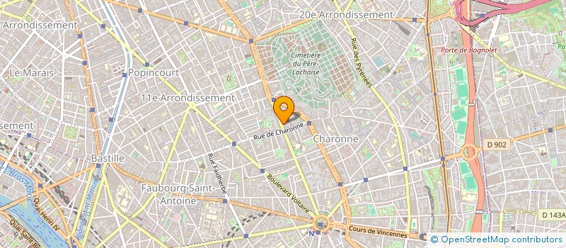 localisation de l'entreprise MONSIEUR THEO LIEGEOIS  PARIS