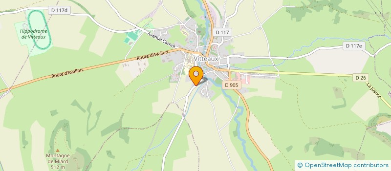 localisation de l'entreprise MONSIEUR THEO LOMBARD  VITTEAUX