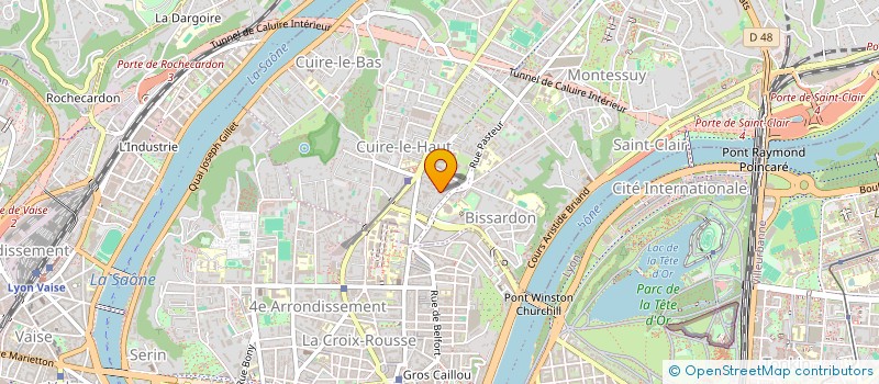 localisation de l'entreprise MONSIEUR THEO LOPEZ  CALUIRE-ET-CUIRE