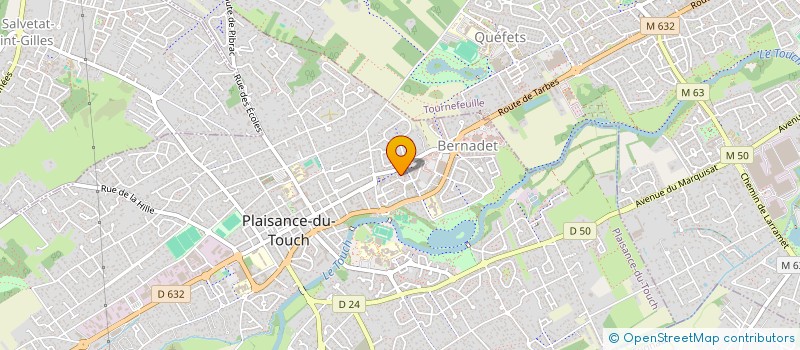 localisation de l'entreprise MONSIEUR THEO LORELLE  PLAISANCE-DU-TOUCH