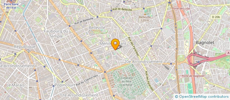 localisation de l'entreprise MONSIEUR THEO LORTET  PARIS