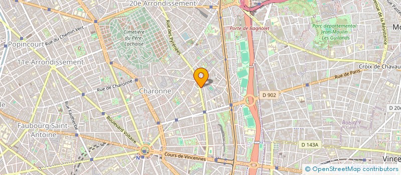 localisation de l'entreprise MONSIEUR THEO LUQUE  PARIS