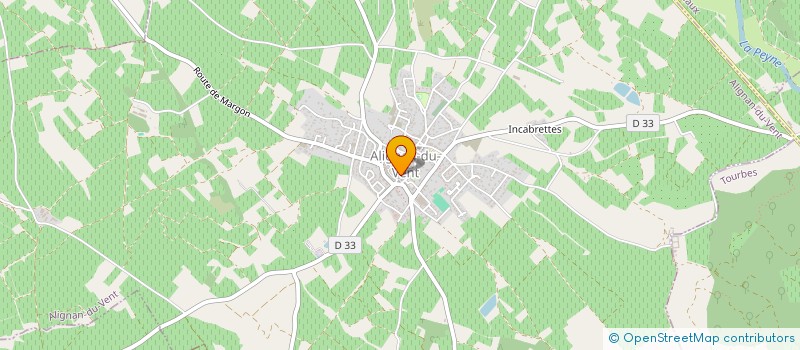 localisation de l'entreprise MONSIEUR THEO MADALENO  ALIGNAN-DU-VENT