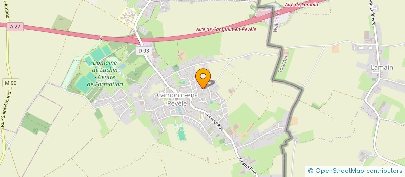 localisation de l'entreprise MONSIEUR THEO MAELBRANCKE  BAISIEUX