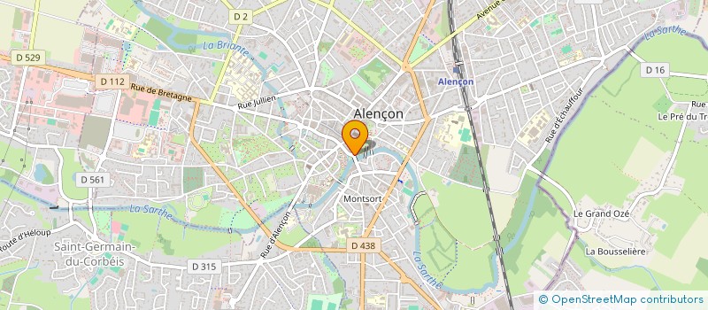 localisation de l'entreprise MONSIEUR THEO MAHUNGU  ALENCON