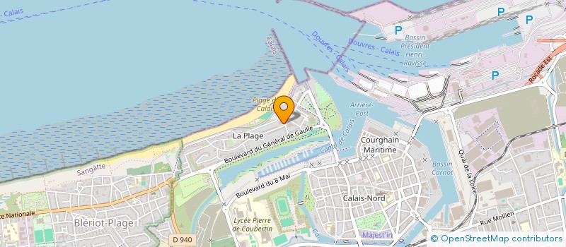 localisation de l'entreprise MONSIEUR THEO MAQUAIRE  CALAIS