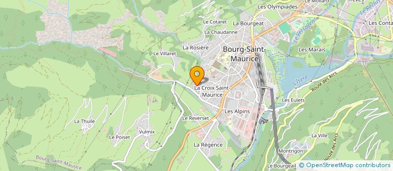 localisation de l'entreprise MONSIEUR THEO MARASCO  BOURG-SAINT-MAURICE