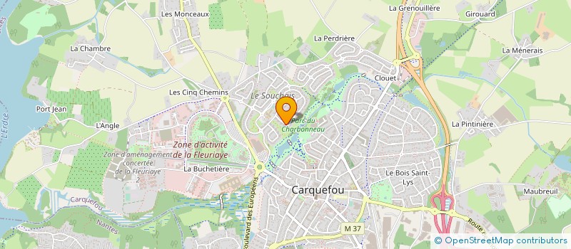 localisation de l'entreprise MONSIEUR THEO MARCHAND à CARQUEFOU
