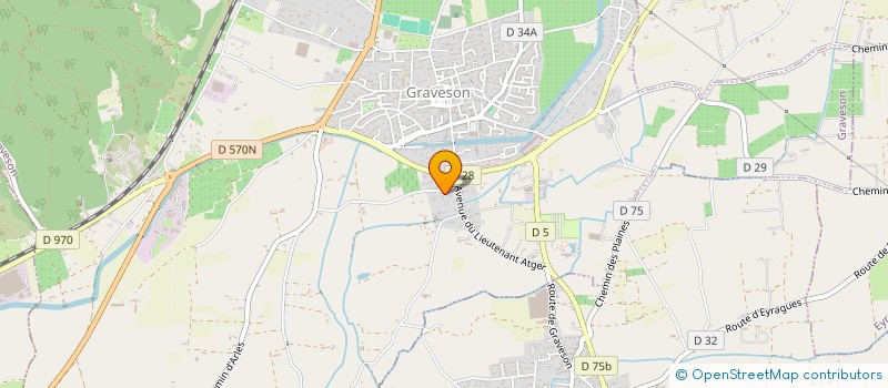 localisation de l'entreprise MONSIEUR THEO MARCHAND  GRAVESON