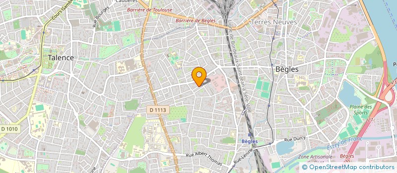 localisation de l'entreprise MONSIEUR THEO MARCHE à BEGLES