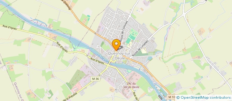 localisation de l'entreprise MONSIEUR THEO MARECHAL à QUESNOY-SUR-DEULE