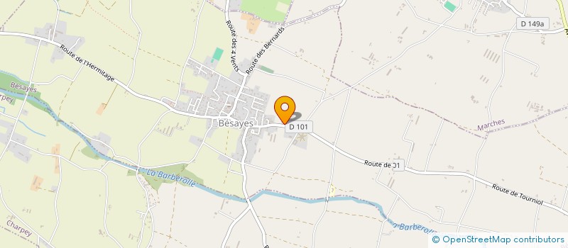 localisation de l'entreprise MONSIEUR THEO MARGHELLA-THEVENOT  BESAYES