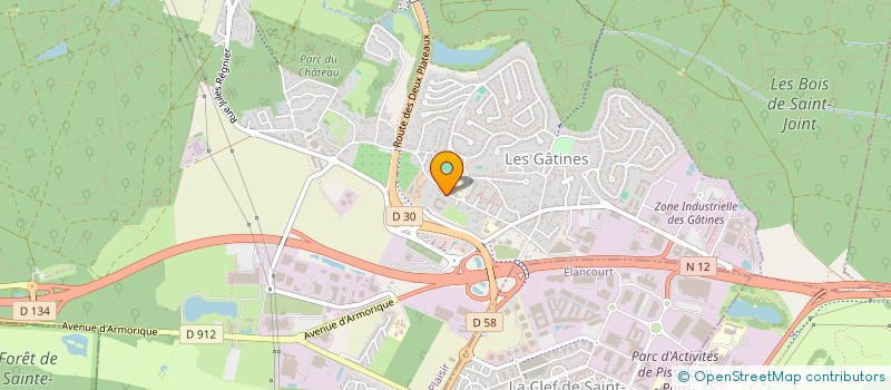 localisation de l'entreprise MONSIEUR THEO MARIANO DA CORTE  PLAISIR