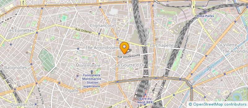 localisation de l'entreprise MONSIEUR THEO MARIE  PARIS