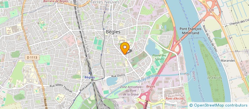 localisation de l'entreprise MONSIEUR THEO MARMISSE à BEGLES