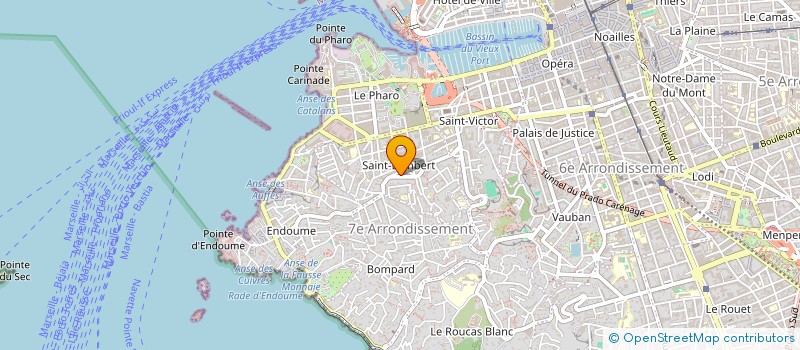 localisation de l'entreprise MONSIEUR THEO MARTIN  MARSEILLE