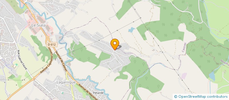 localisation de l'entreprise MONSIEUR THEO MARTY  CASTRES