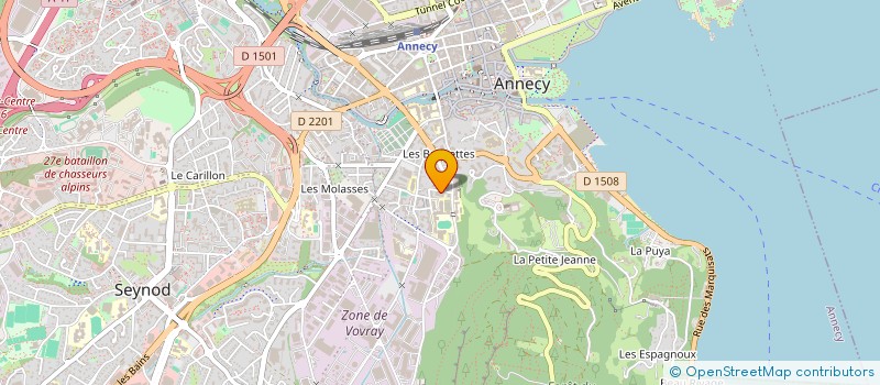 localisation de l'entreprise MONSIEUR THEO MASCRE  ANNECY