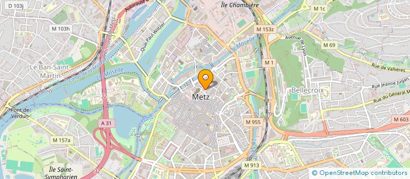 localisation de l'entreprise MONSIEUR THEO MASSON  METZ