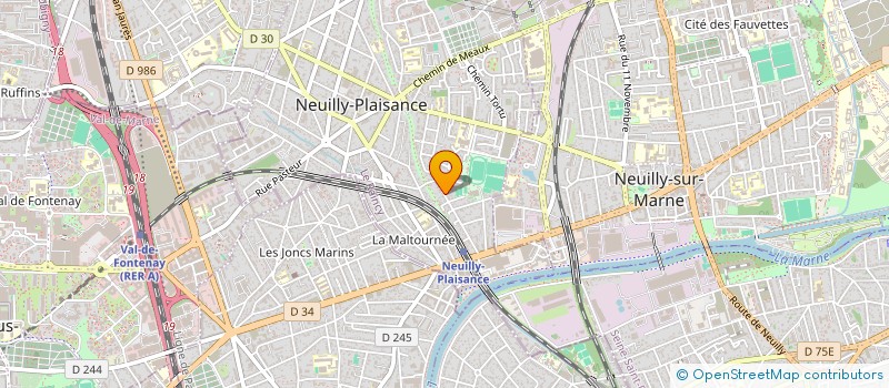localisation de l'entreprise MONSIEUR THEO MATIAS NUNES à NEUILLY-PLAISANCE