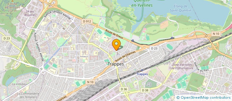 localisation de l'entreprise MONSIEUR THEO MEDINA à TRAPPES
