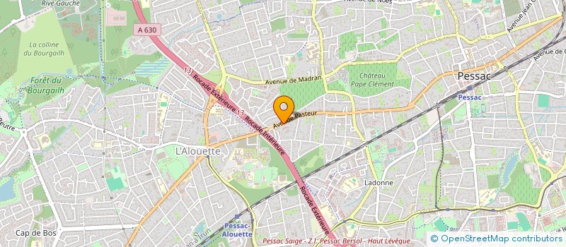 localisation de l'entreprise MONSIEUR THEO MEHAMLI  MARTILLAC