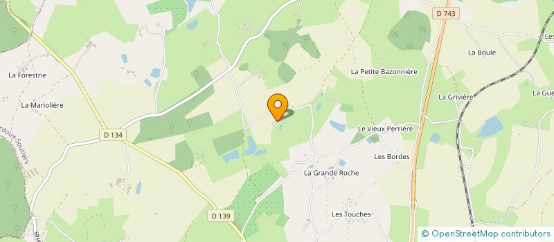 localisation de l'entreprise MONSIEUR THEO MENARD  SAINT-PARDOUX-SOUTIERS