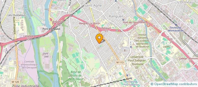 localisation de l'entreprise MONSIEUR THEO MICHEL à TOULOUSE