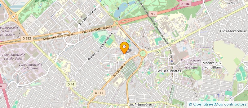 localisation de l'entreprise MONSIEUR THEO MICHEL  AULNAY-SOUS-BOIS