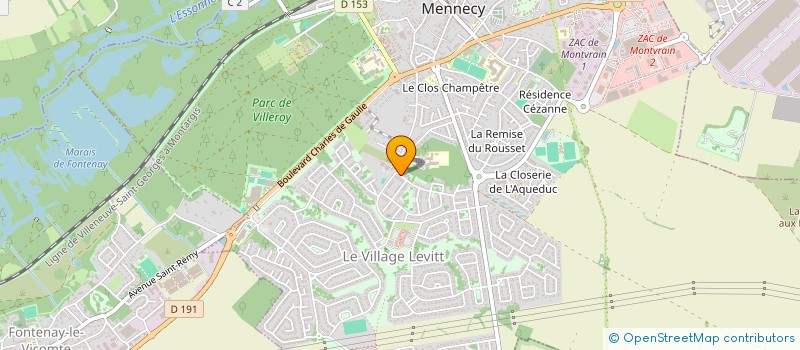 localisation de l'entreprise MONSIEUR THEO MICHEL à MENNECY
