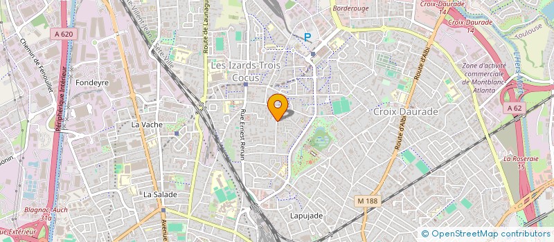 localisation de l'entreprise MONSIEUR THEO MICHIELS à TOULOUSE