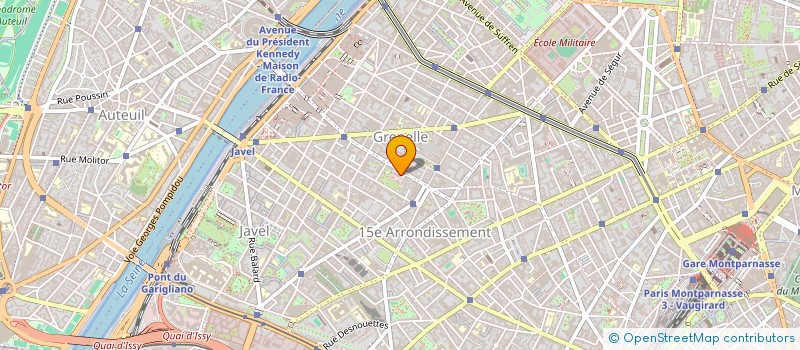 localisation de l'entreprise MONSIEUR THEO MILLET  PARIS