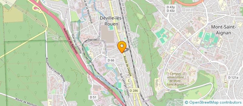 localisation de l'entreprise MONSIEUR THEO MOINE  DEVILLE-LES-ROUEN