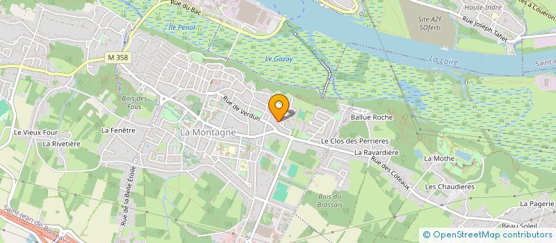 localisation de l'entreprise MONSIEUR THEO MONAR  LA MONTAGNE